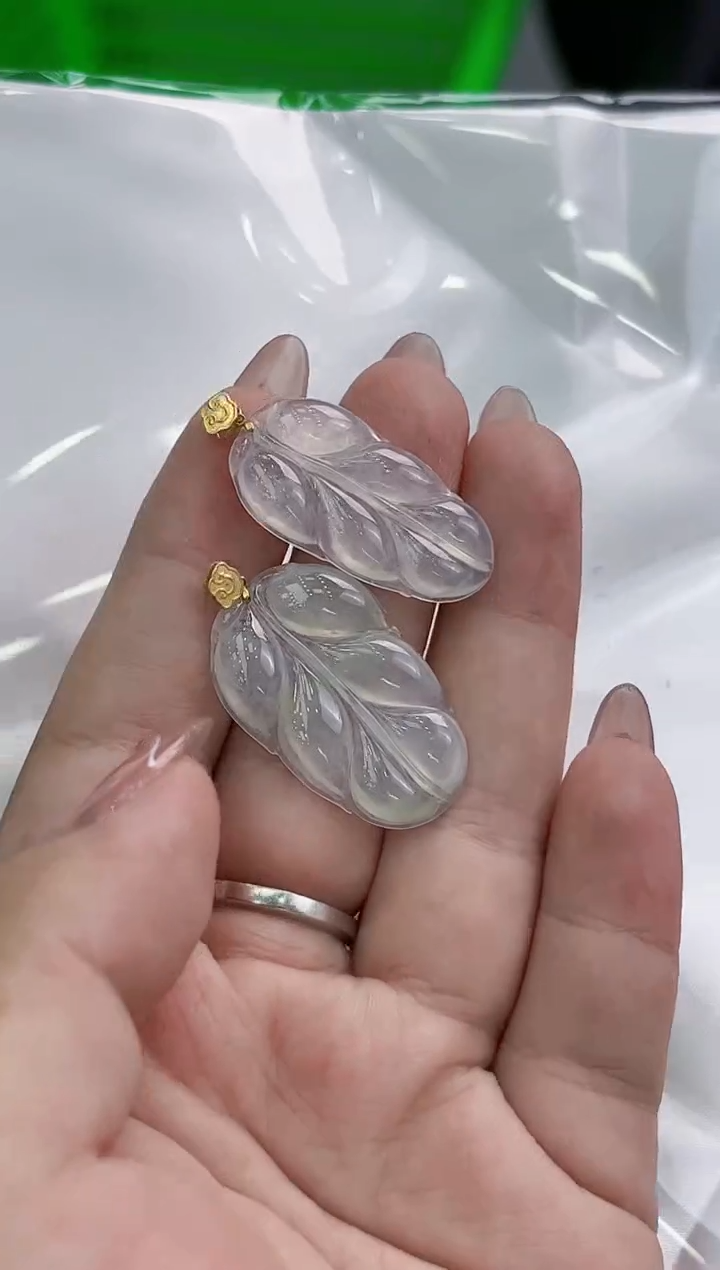 【闪购商品】翡翠颈饰18K金镶嵌多样性发其一