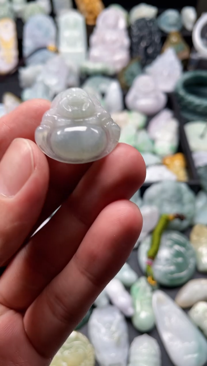 翡翠未镶嵌颈饰天然翡翠a货