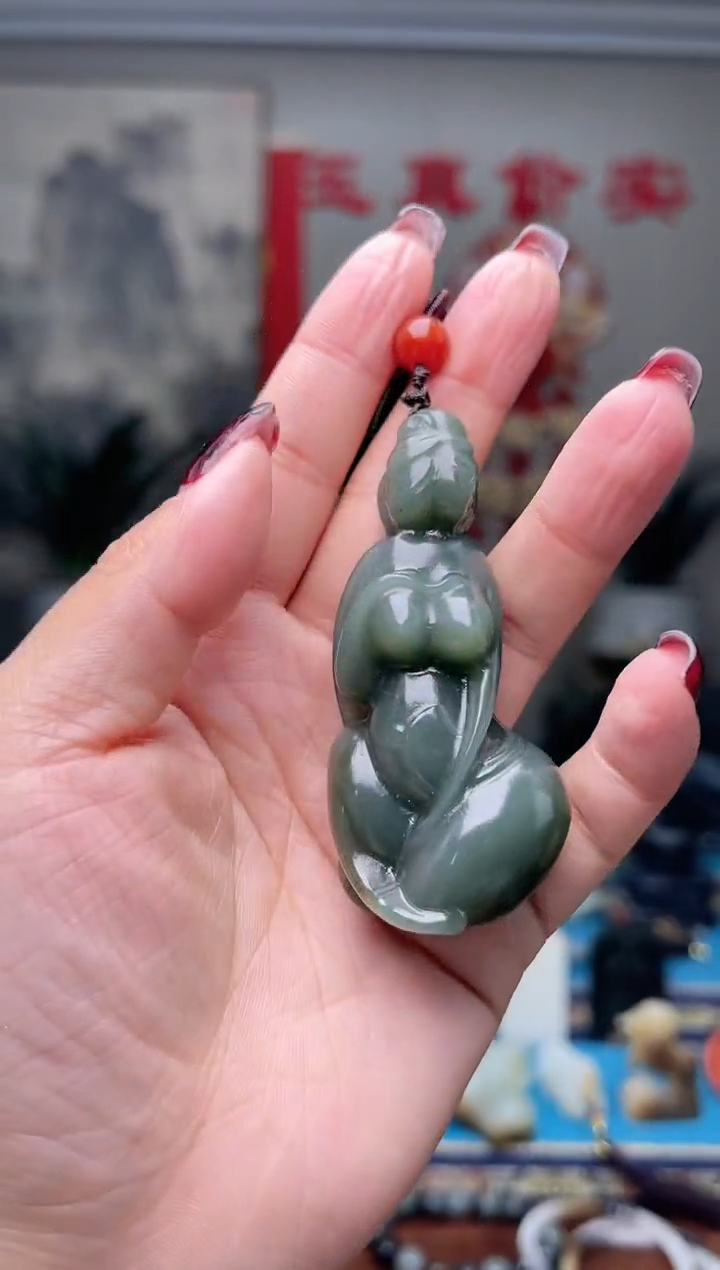 【闪购商品】和田玉挂件未镶嵌1