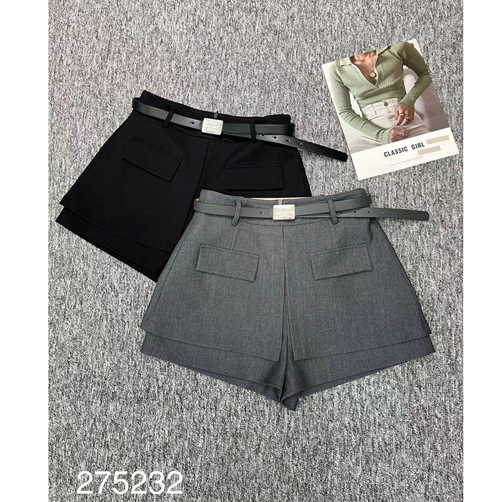 275232 高级感显瘦短裤