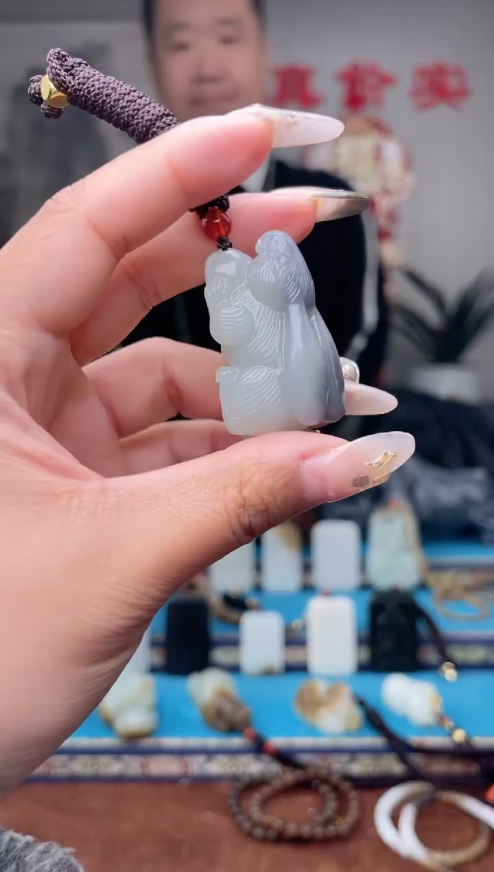 【闪购商品】和田玉挂件未镶嵌1