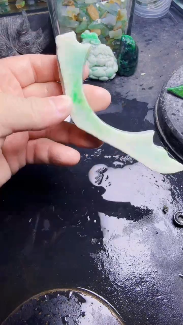 未镶嵌挂件翡翠天然翡翠106