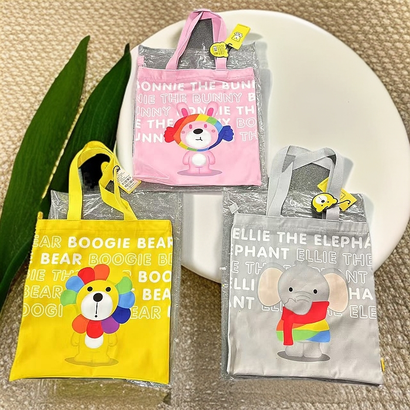 8334卡通手提帆布袋