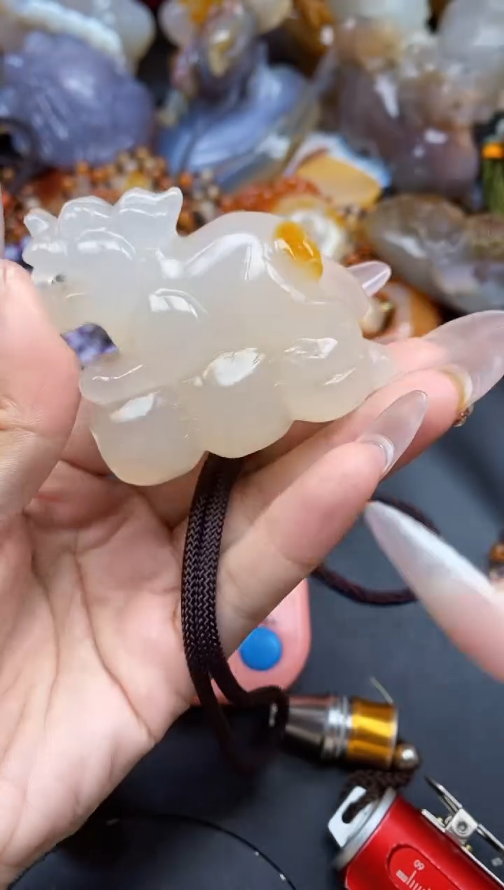【闪购商品】玛瑙/玉髓颈饰未镶嵌LL