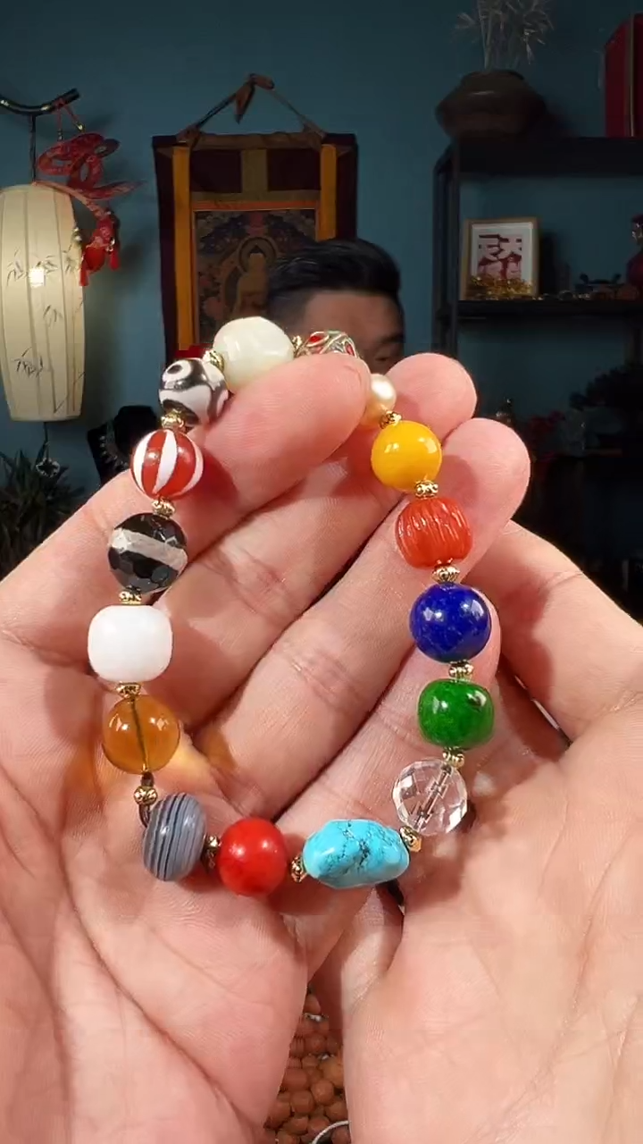 【闪购商品】玛瑙/玉髓手串未镶嵌多宝手串