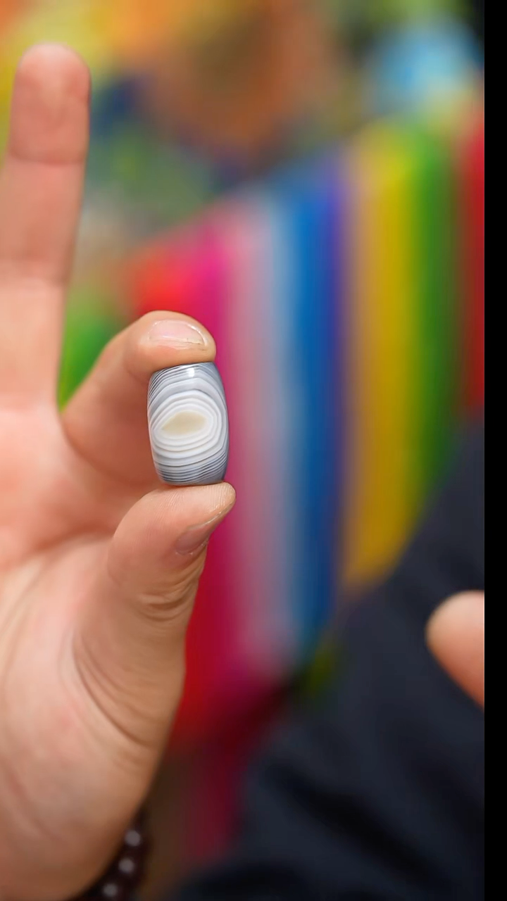 未镶嵌颈饰玛瑙/玉髓缠丝珠珠（多样性发货，发其一）