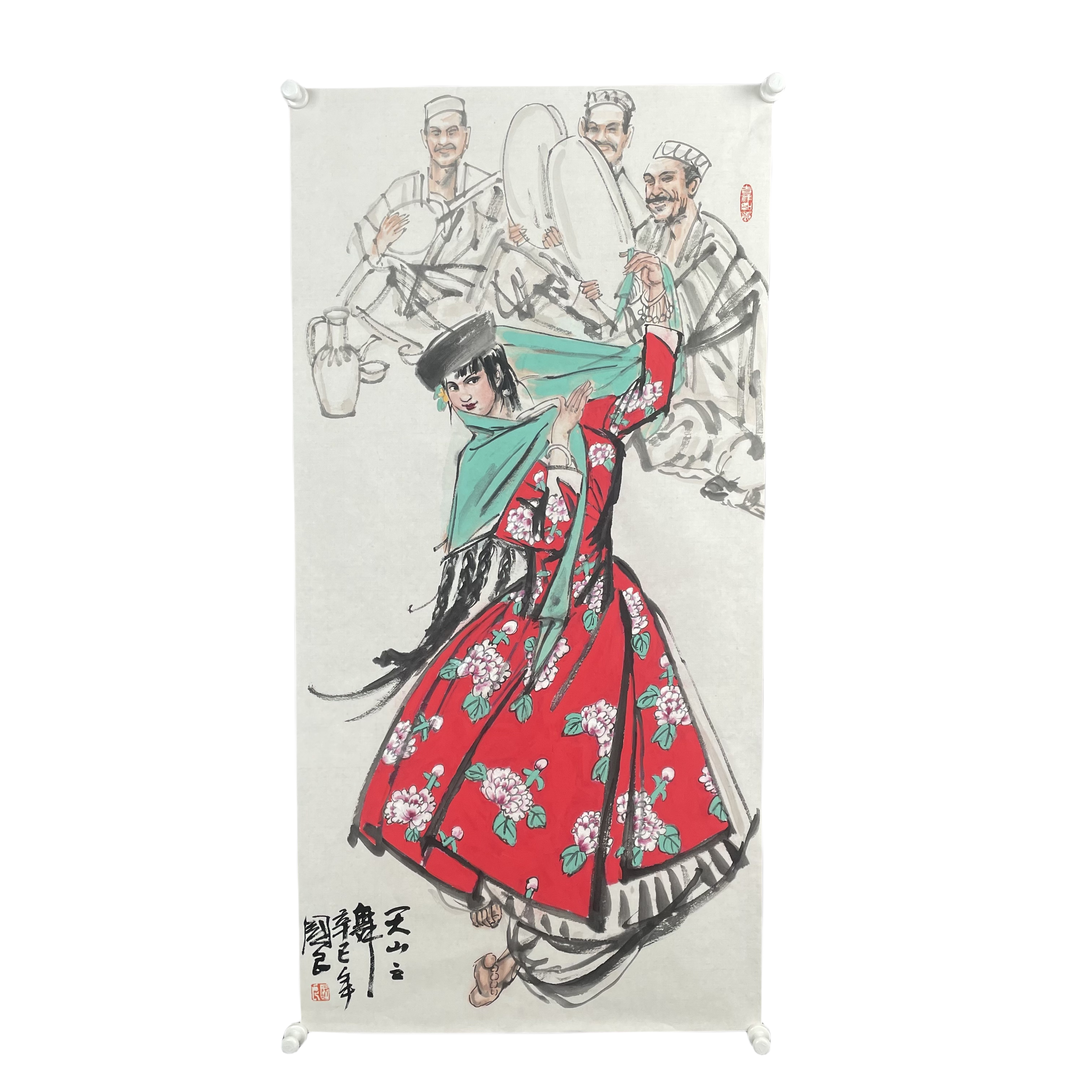 d96史国良人物软片尺寸50×100