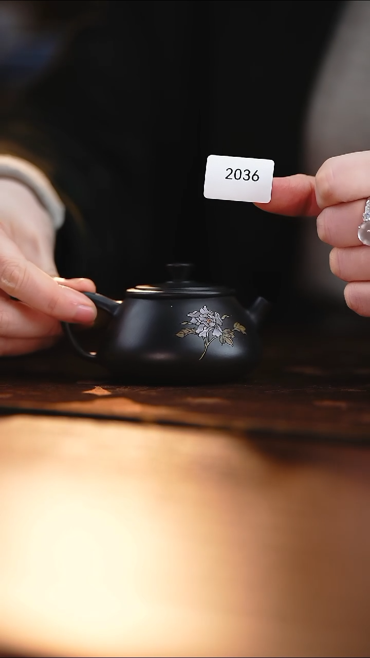 雲梦茶器紫陶茶壶2036