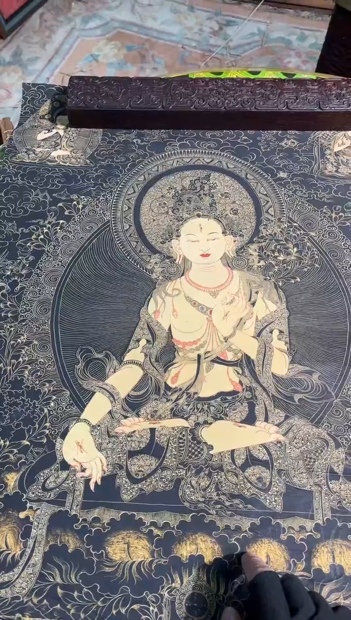 卷轴画天天的唐卡tk160