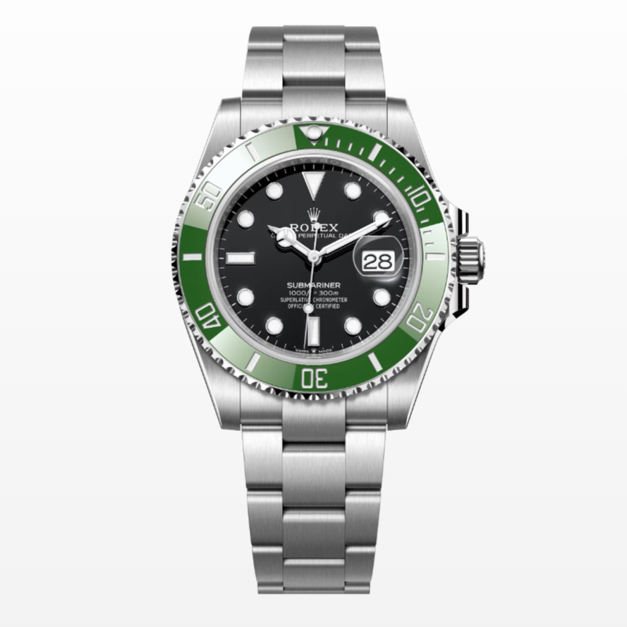 99新 Rolex/劳力士 全套/潜航者 41mm/126610/四代绿水鬼/夜光