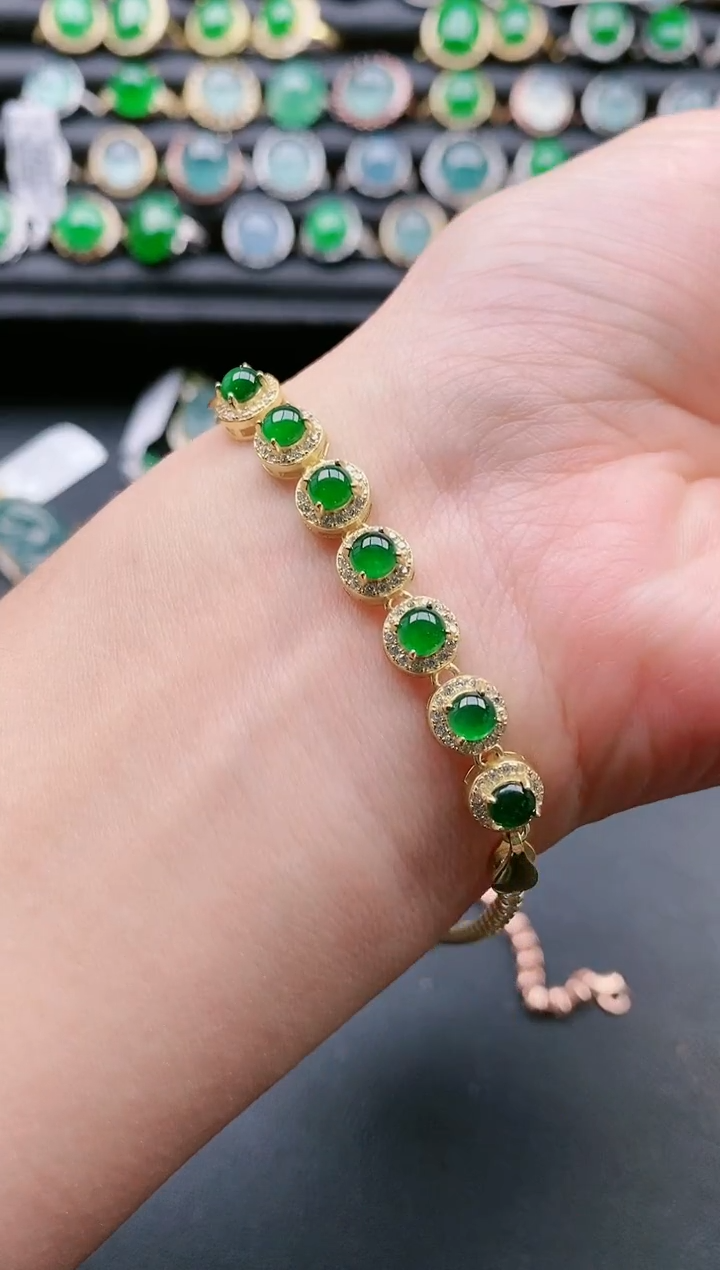 【闪购商品】翡翠戒指银S925镶嵌11111