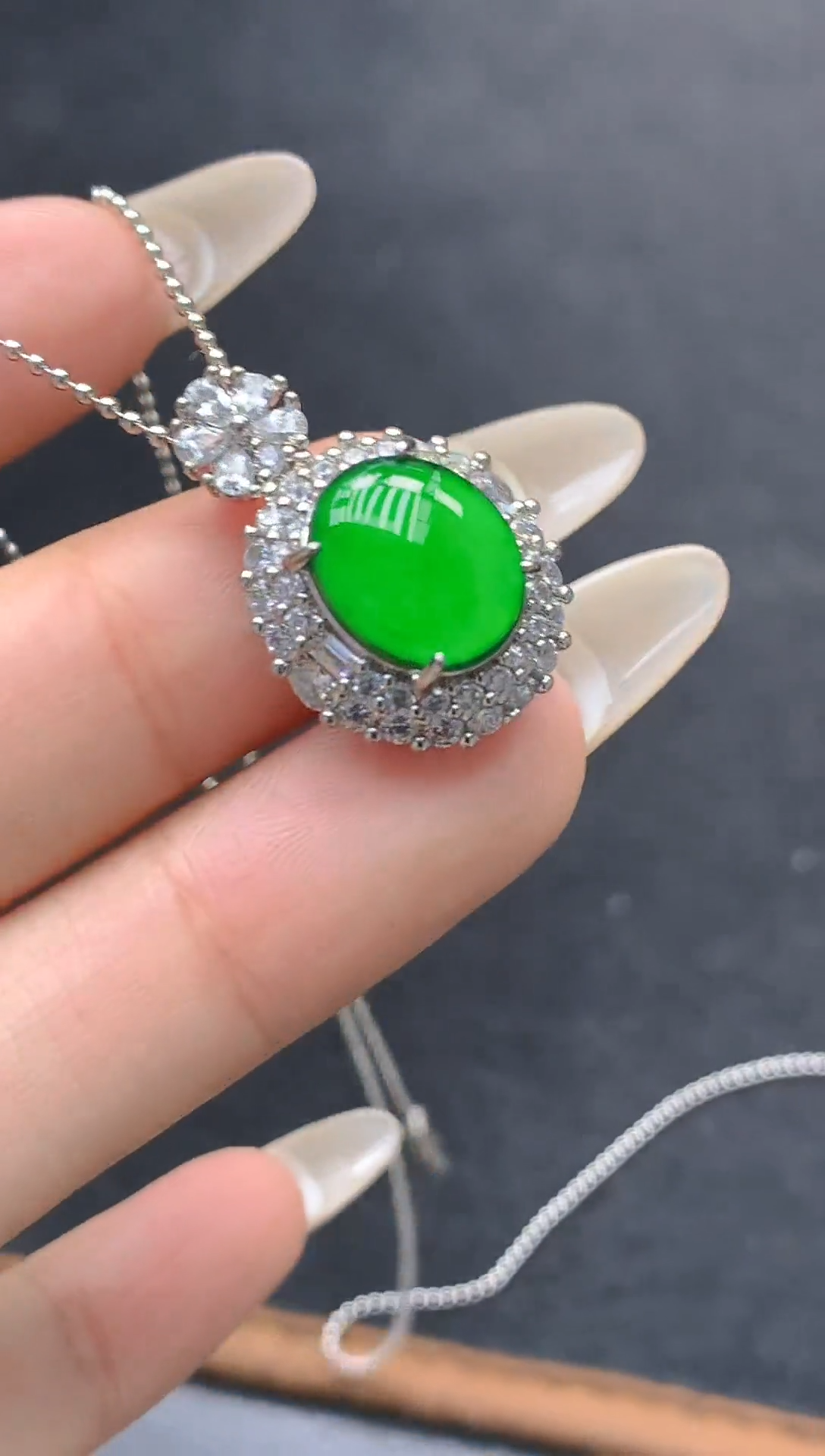 未镶嵌挂件翡翠天然翡翠A货