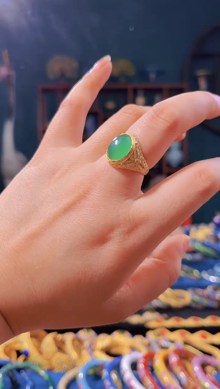 【闪购商品】非遗技艺 花丝戒指