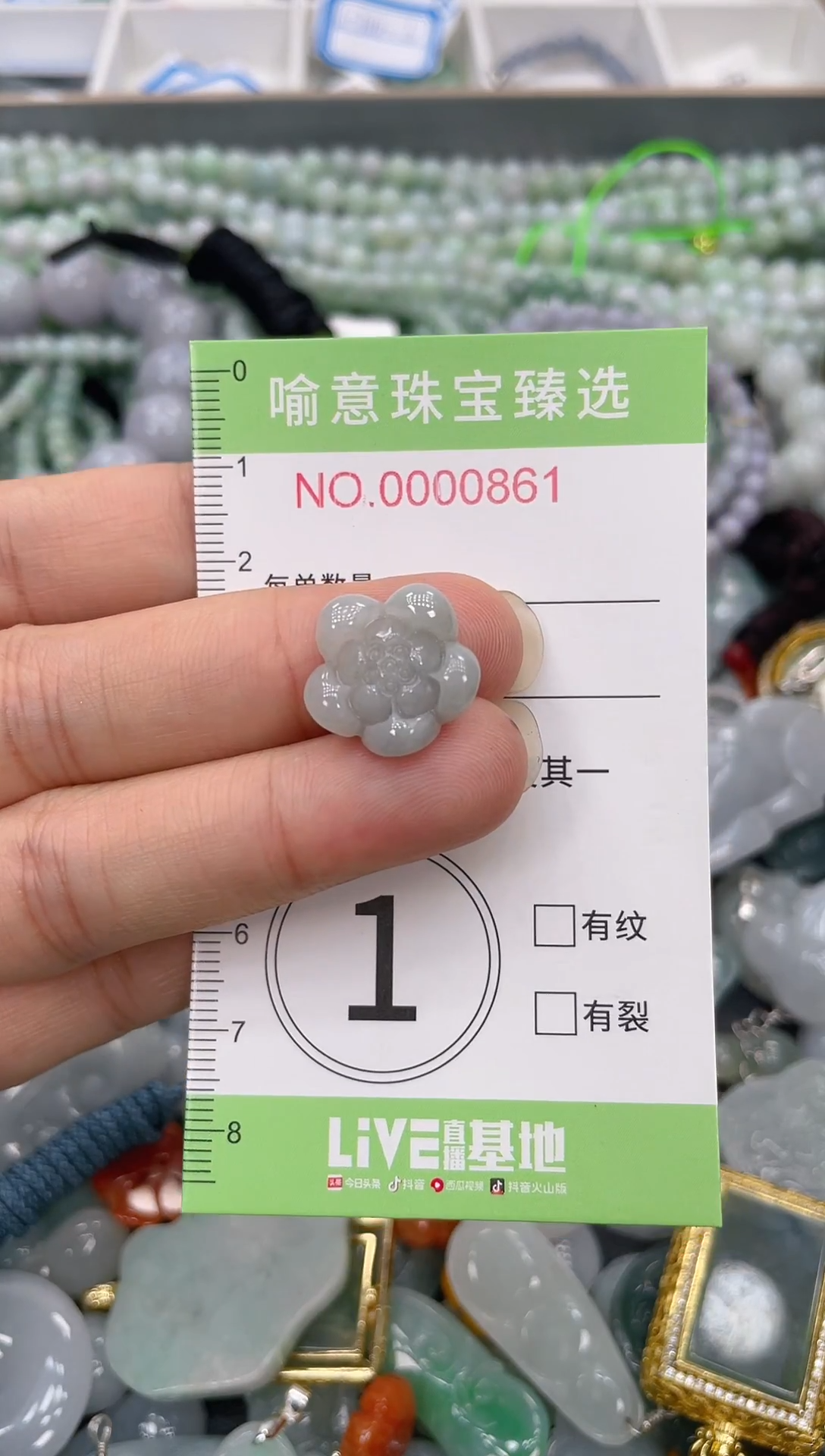颈饰未镶嵌翡翠091