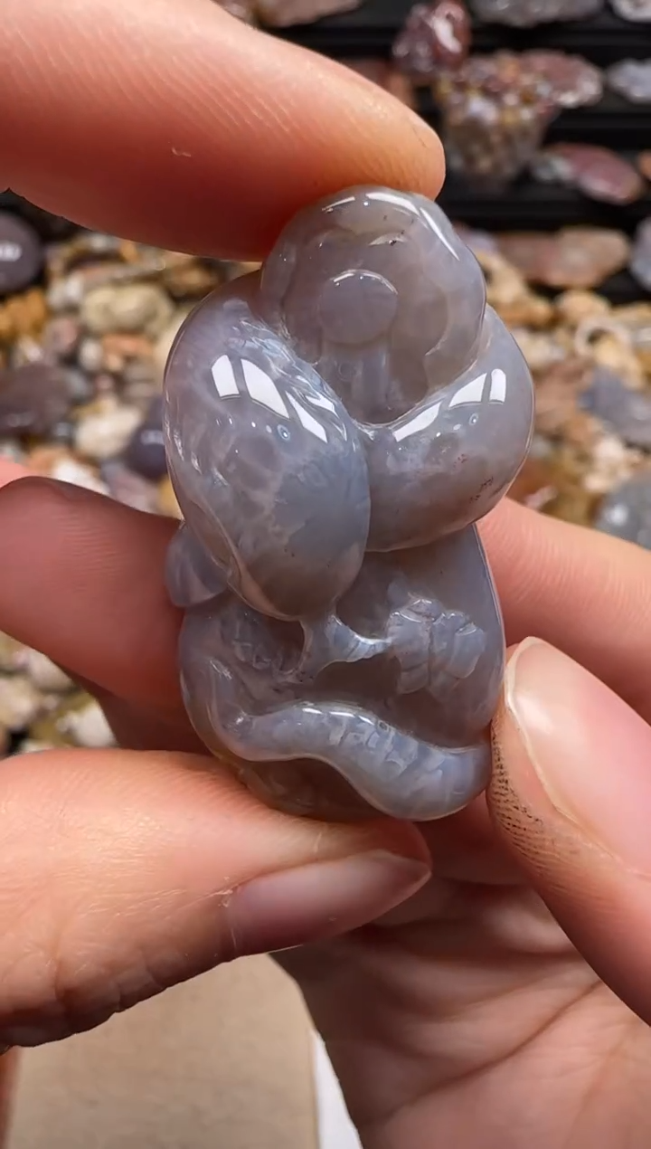 【闪购商品】硅化珊瑚（珊瑚玉）颈饰未镶嵌621