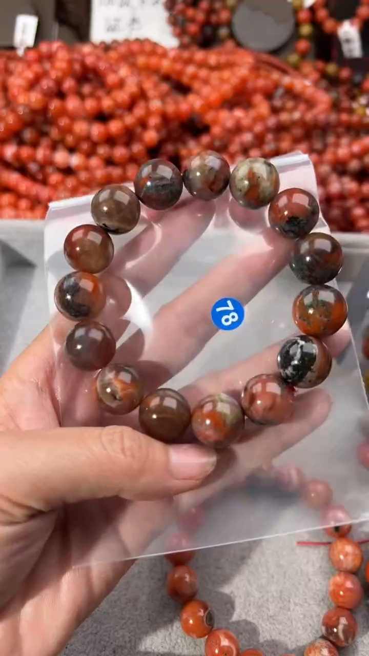南红玛瑙手串未镶嵌15