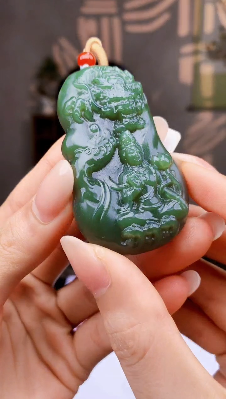 定制和田玉BOSS阳天然和田玉（拍一发一）