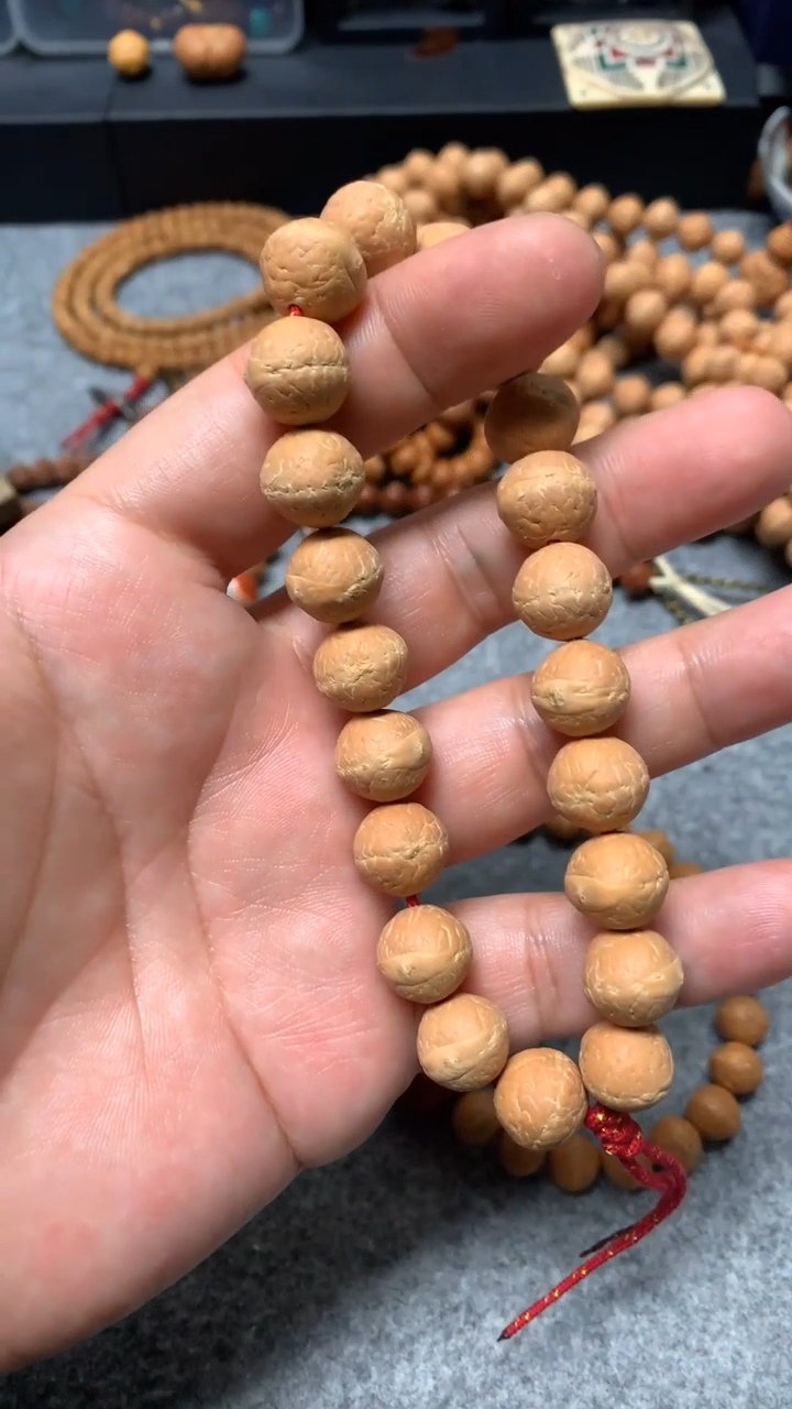 手串凤眼菩提曲***干同树实心籽12.5mm福利