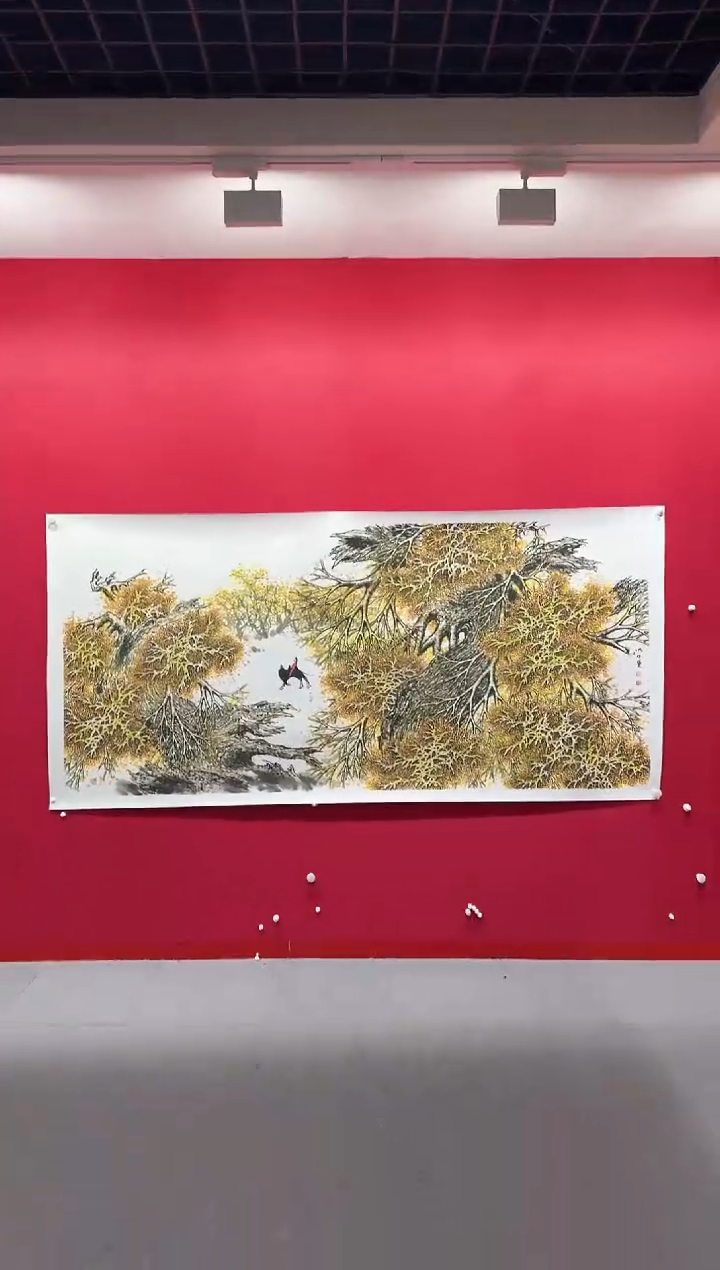 【闪购商品】国画侯洪林120*265......