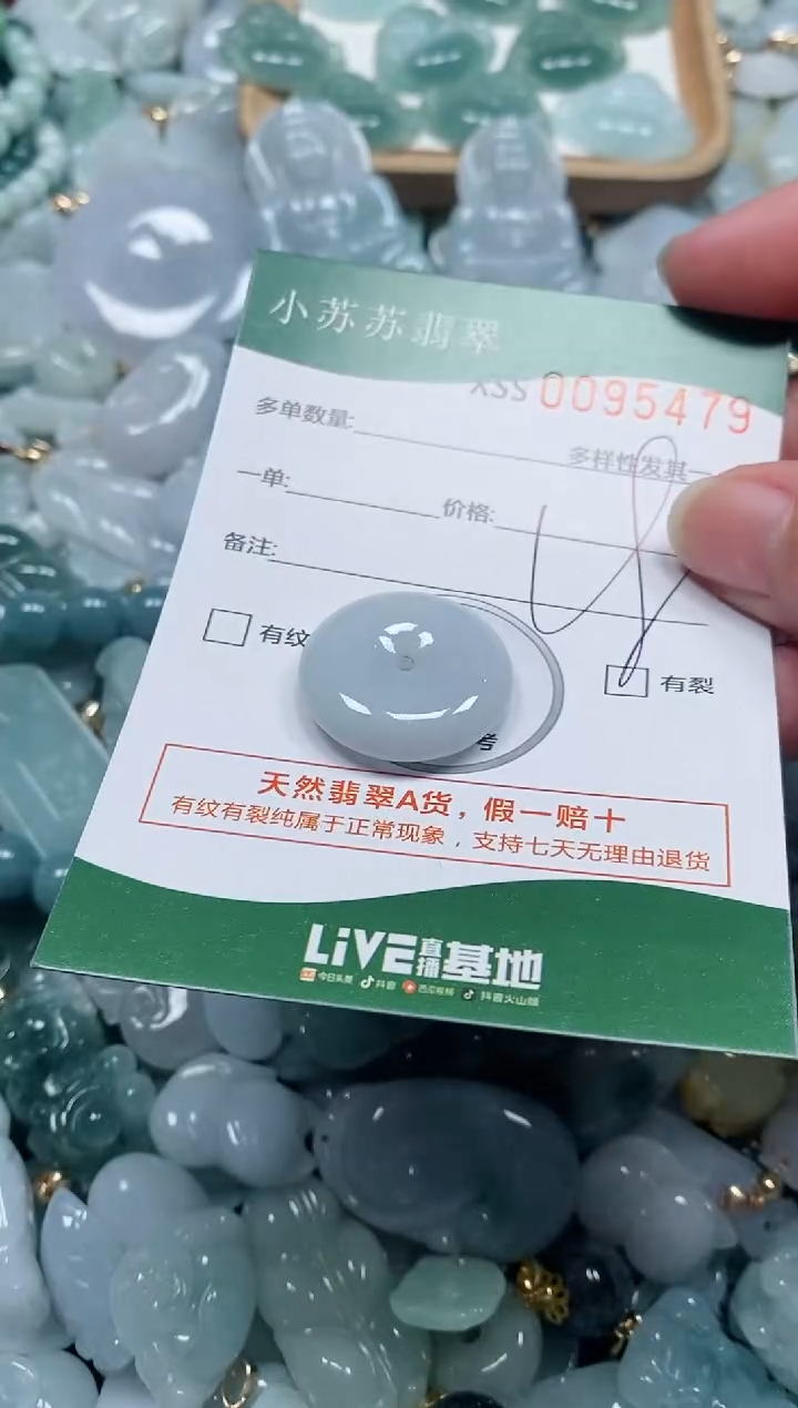 【闪购商品】翡翠颈饰未镶嵌闪购商品0095479