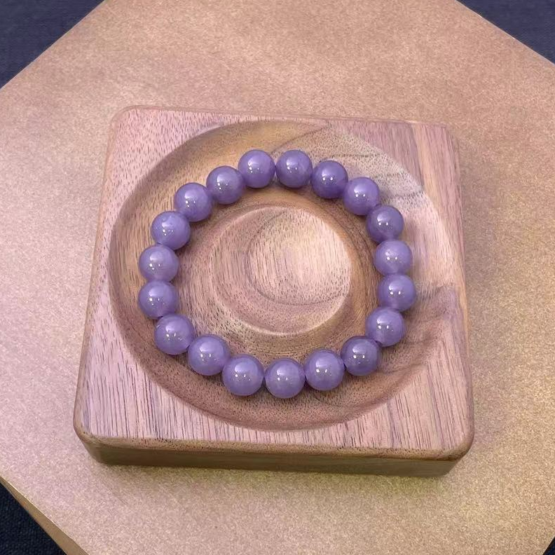 天然玉石 136姻紫10mm