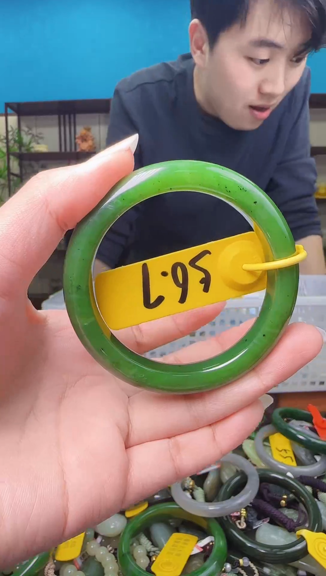 颈饰未镶嵌和田玉lf56.7