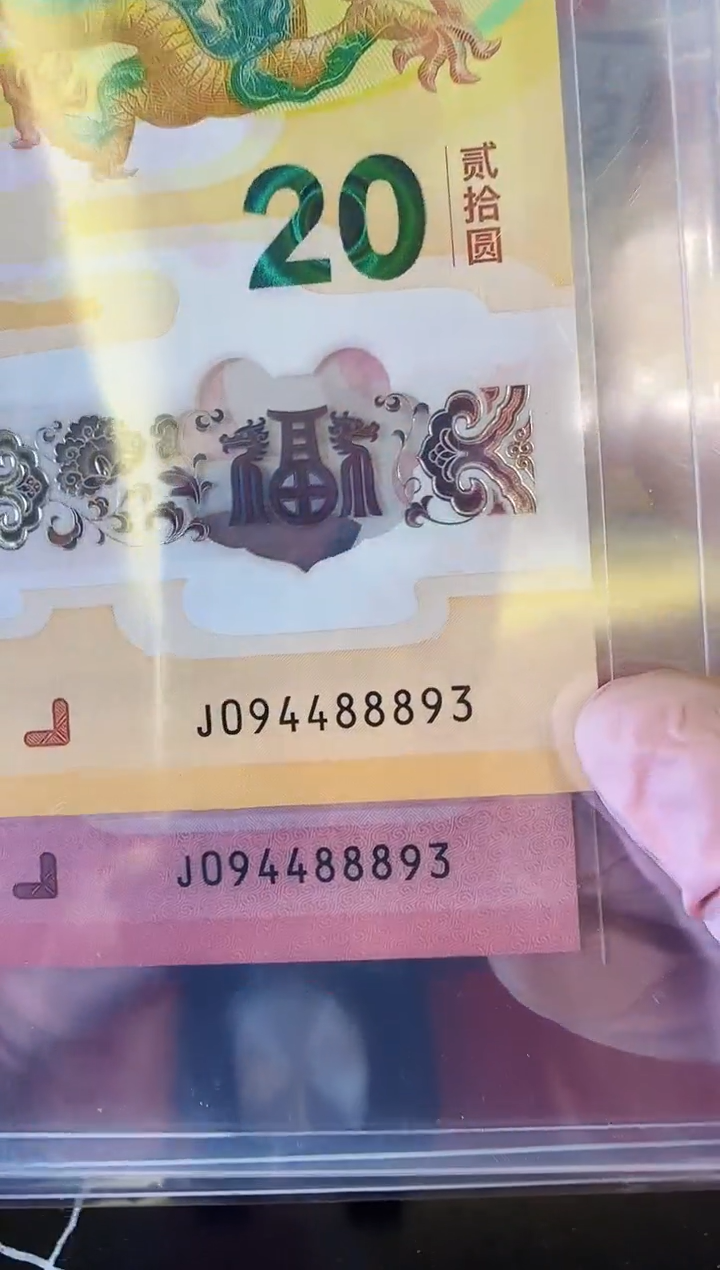 【闪购商品】塑料2025蛇钞全同号094488893裸