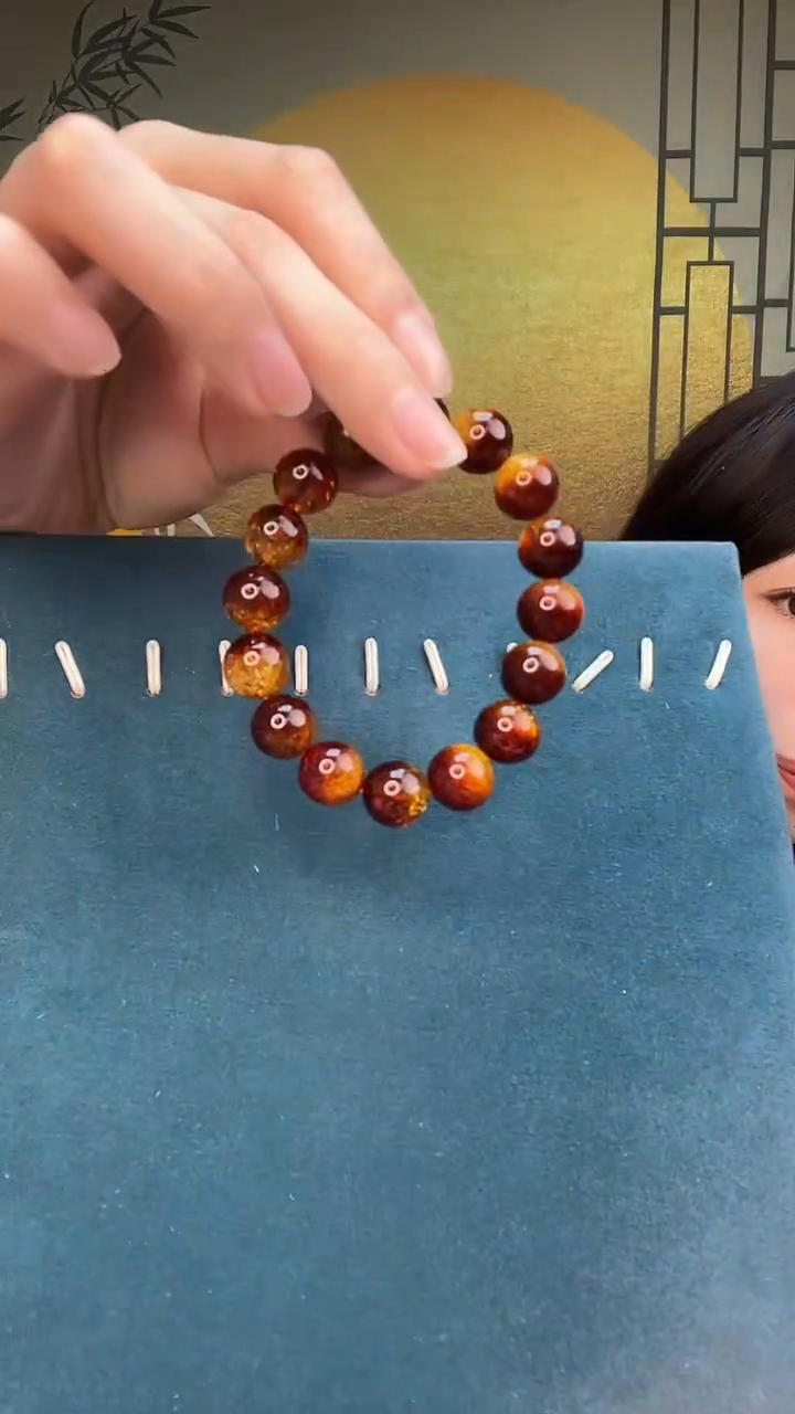 裸石琥珀未镶嵌似****.A3331天然蜜蜡12MM