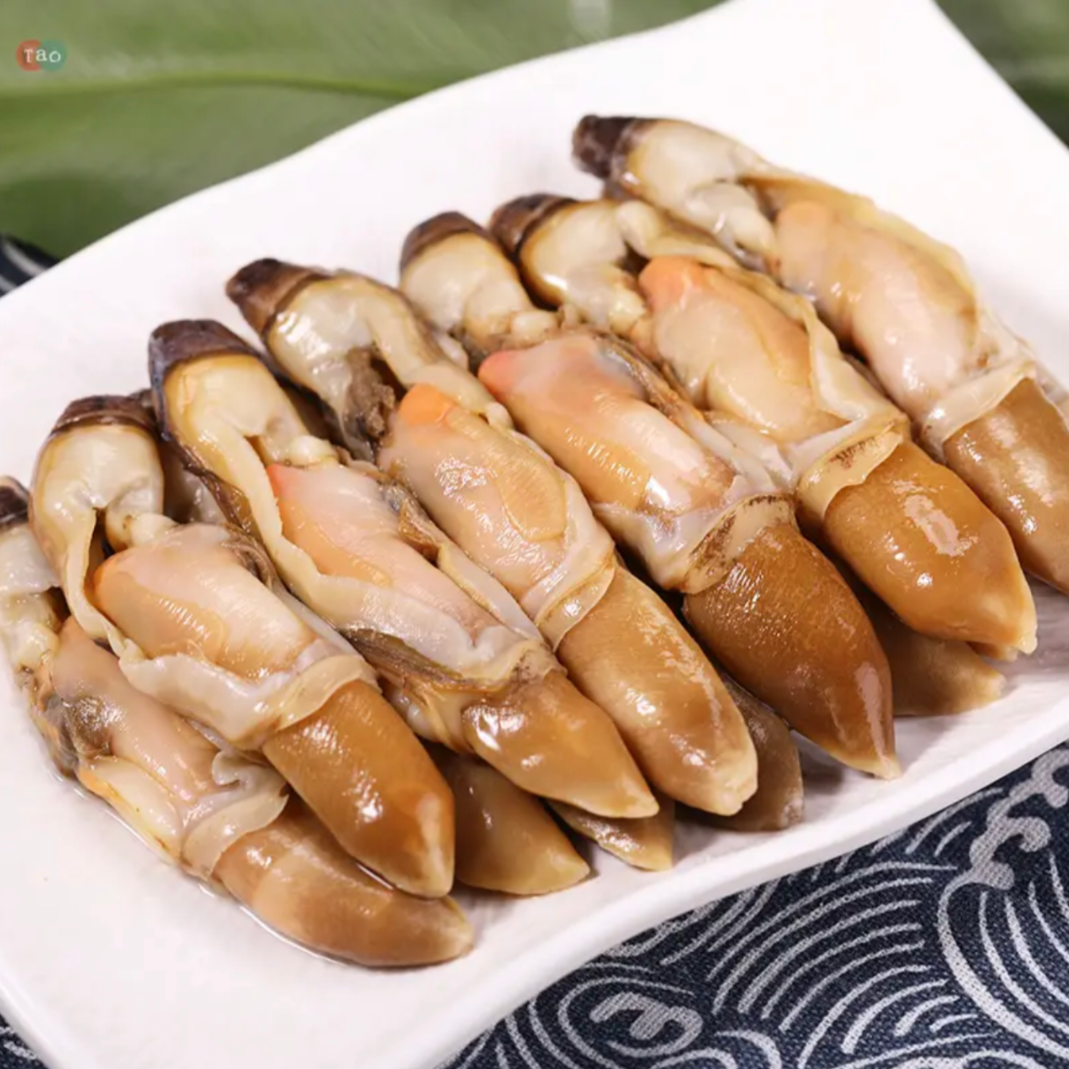 【小鱼儿】蛏王肉 400克/包*5包 新鲜现剥 大个满黄 香辣爆炒