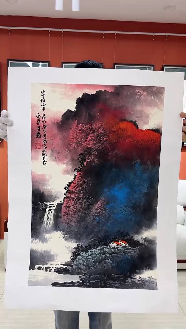 【闪购商品】国画郑乐华绘画手绘作品19-40