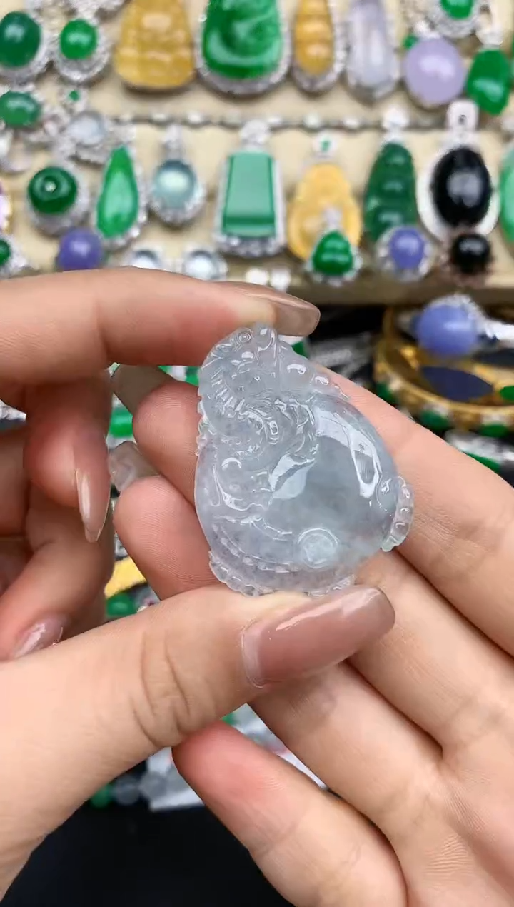 颈饰未镶嵌翡翠239-中国好珍宝