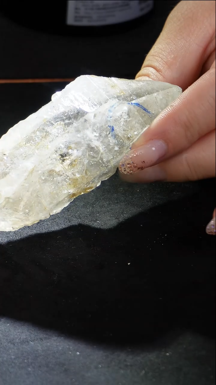 未镶嵌珠宝半成品水晶水胆原石D649