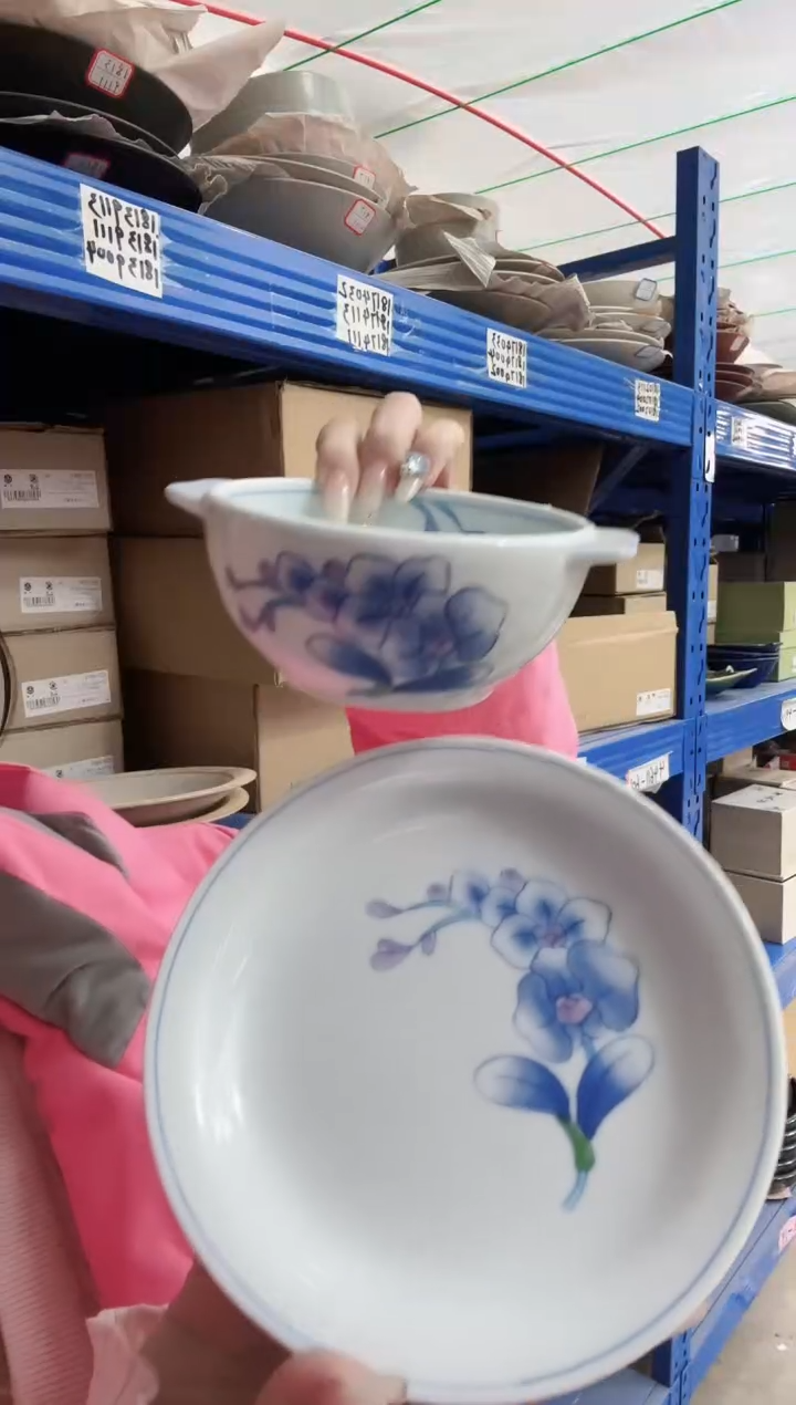 陶瓷华山一杯一碟