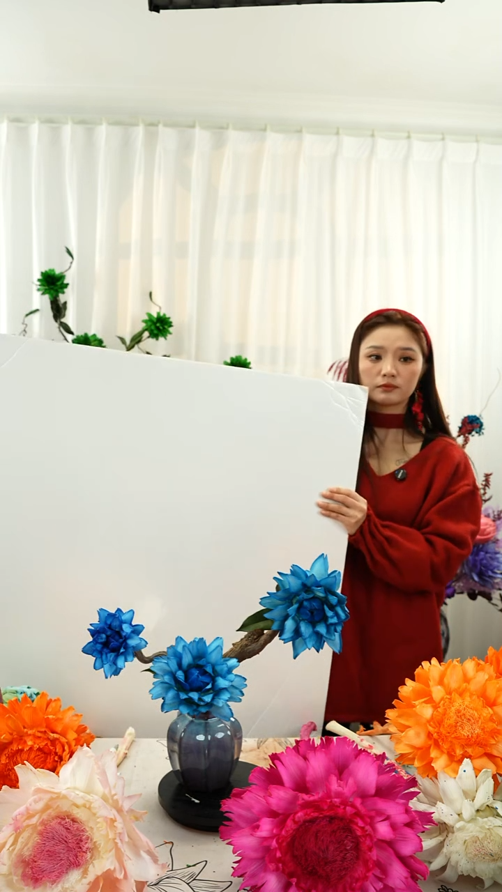 永生花霸王花【克莱因蓝】A16