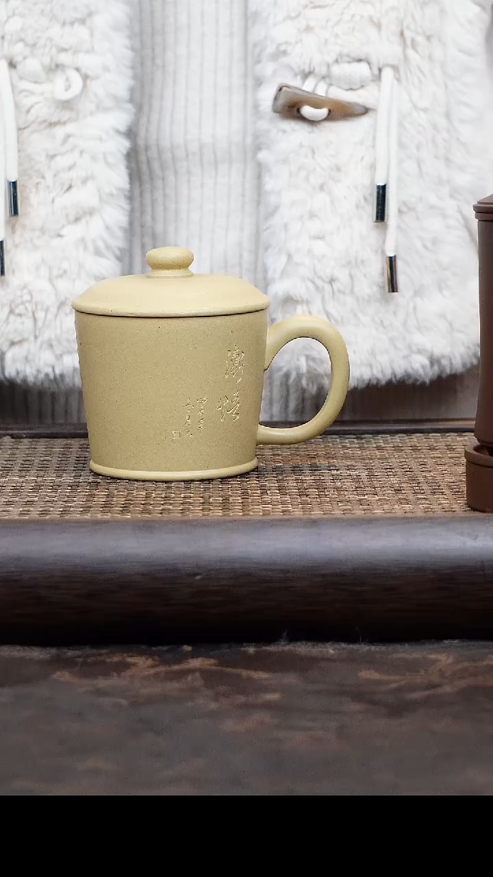 【闪购商品】紫砂茶杯渐悟本绿