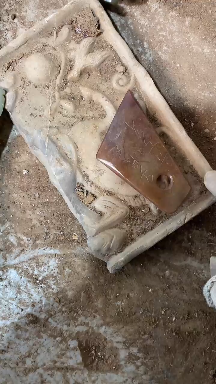 【闪购商品】瓷片手工，手绘，陶器