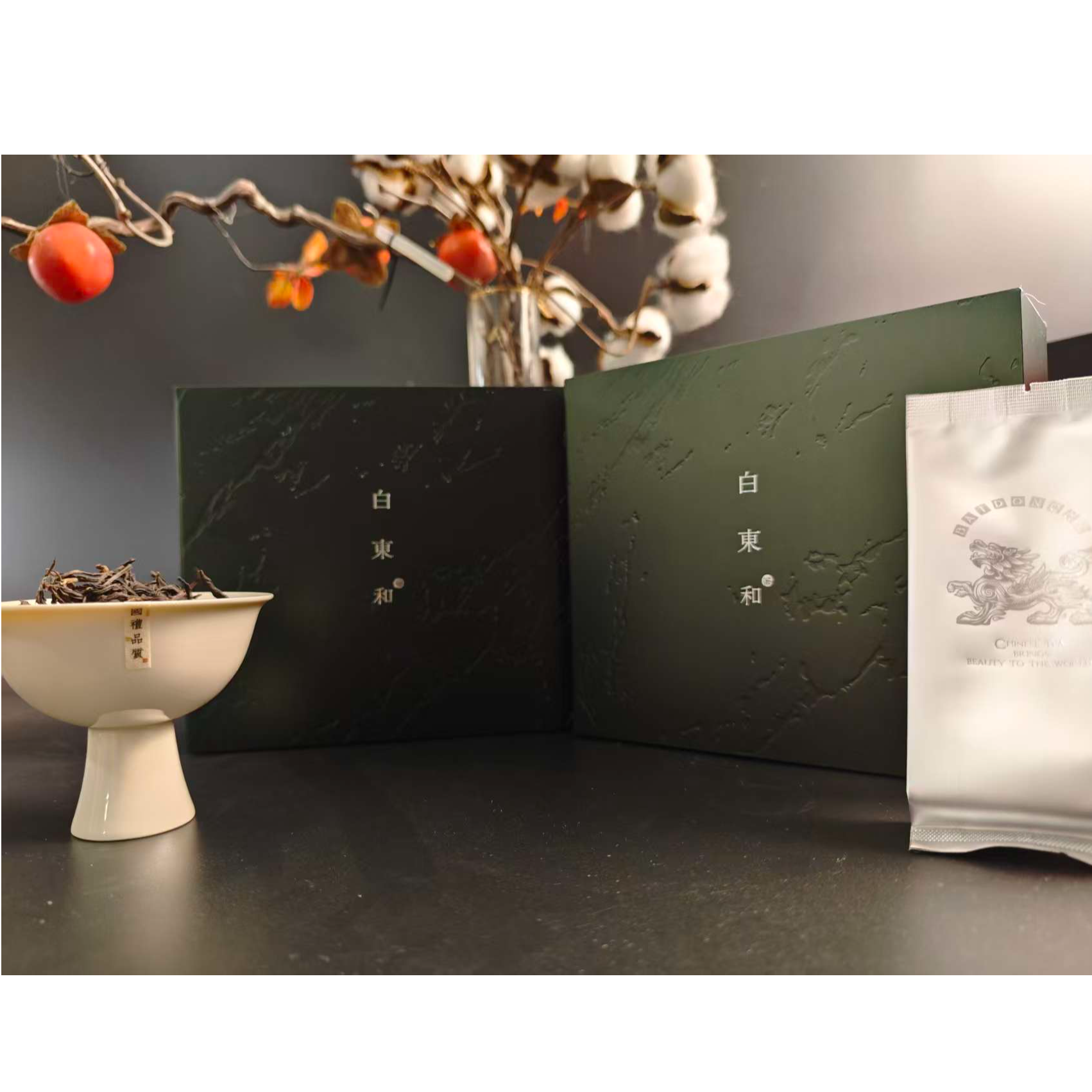 胭脂红高山蜜桃香红茶张少峰亲制