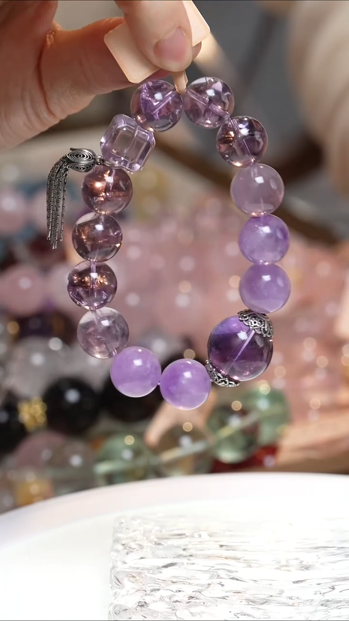 未镶嵌手串水晶紫水晶手串·MM0025NOV074L205