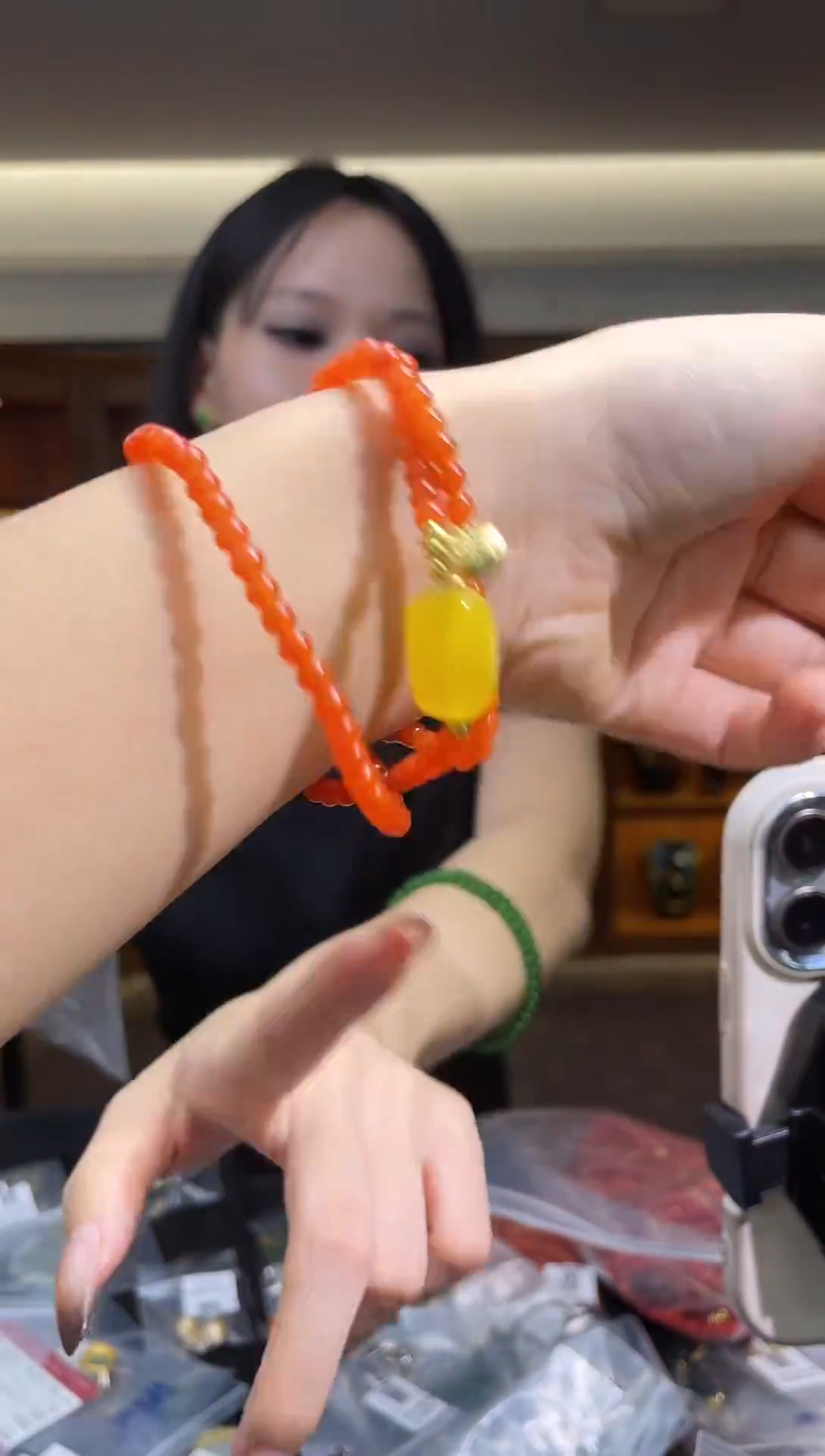 颈饰未镶嵌南红玛瑙（多样性发一件）