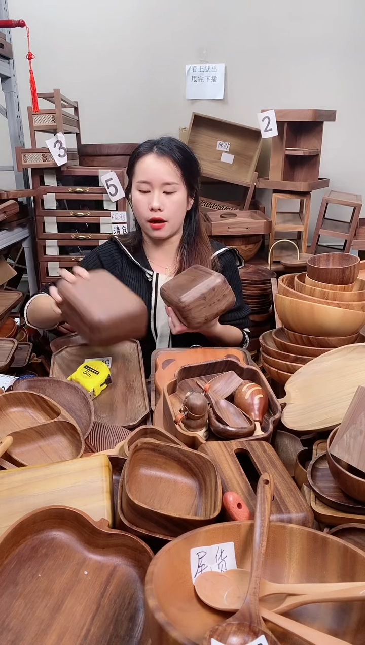 木 北美黑胡桃木面包纸巾盒   A