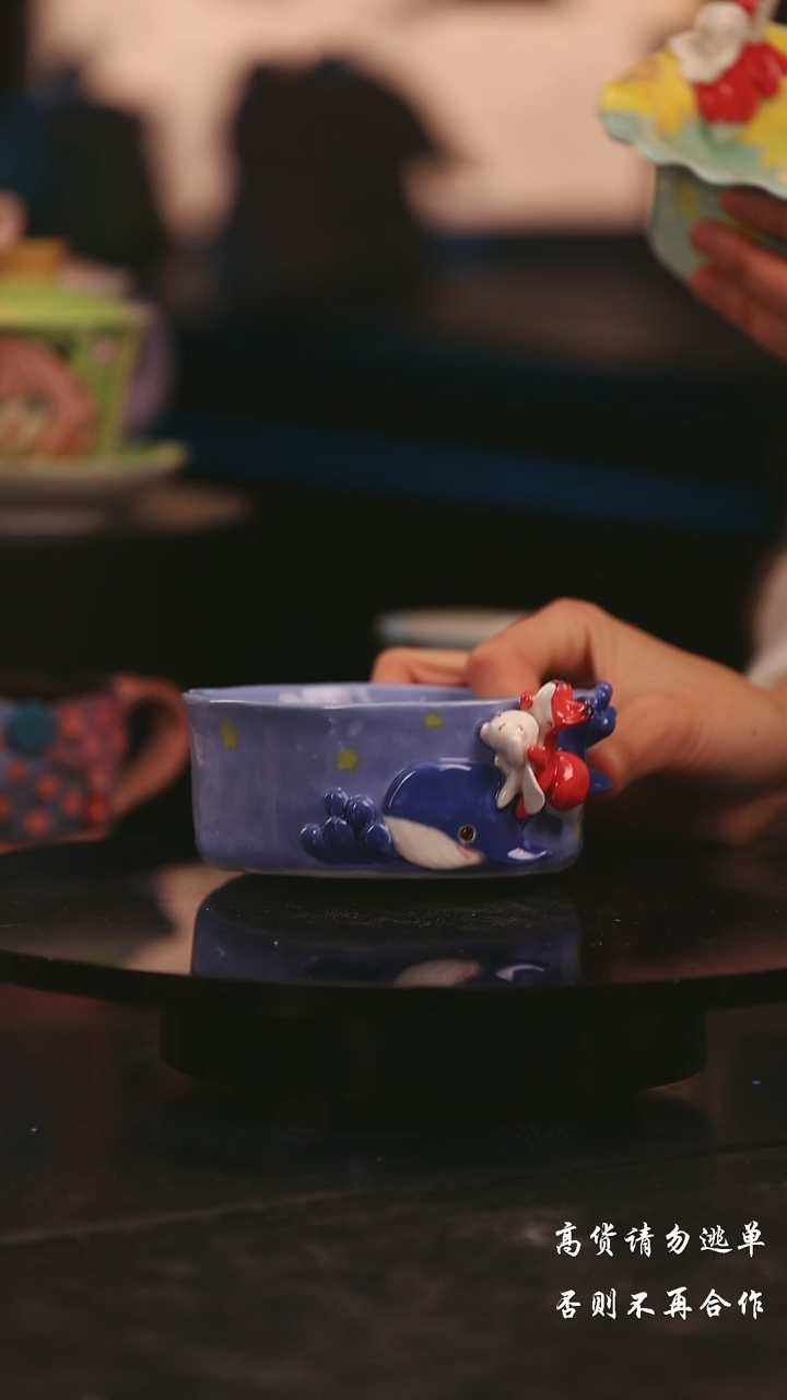 陶瓷景德镇可爱设计师款陶瓷 