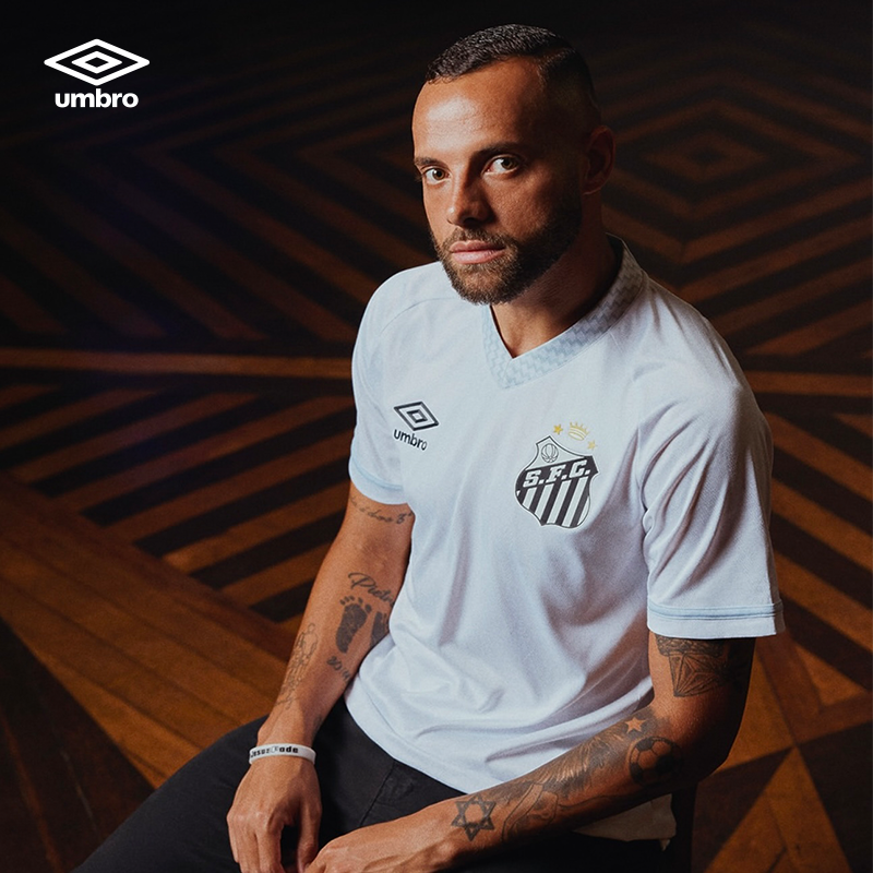 Umbro/茵宝巴甲联赛复刻运动透气球衣短袖U2125410209