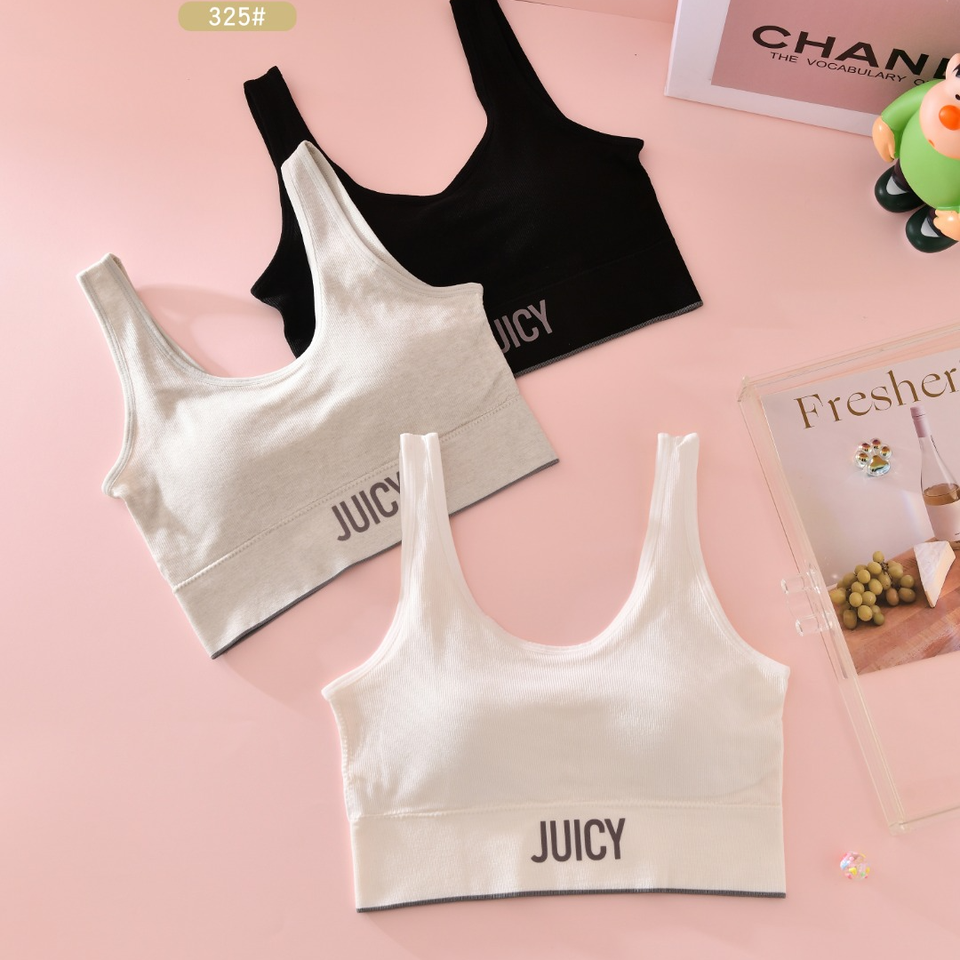 0530-09女款少女运动背心美背（两件装）XL 325