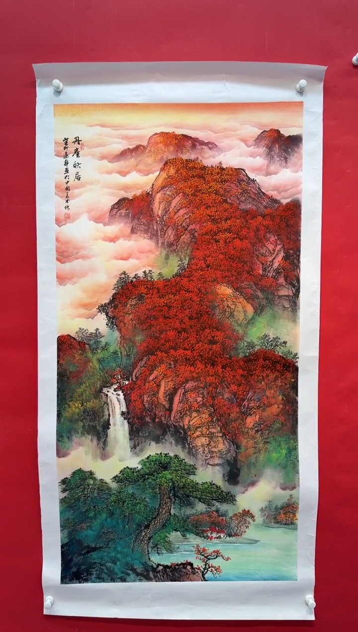 国画画家陆远华纯手绘原作