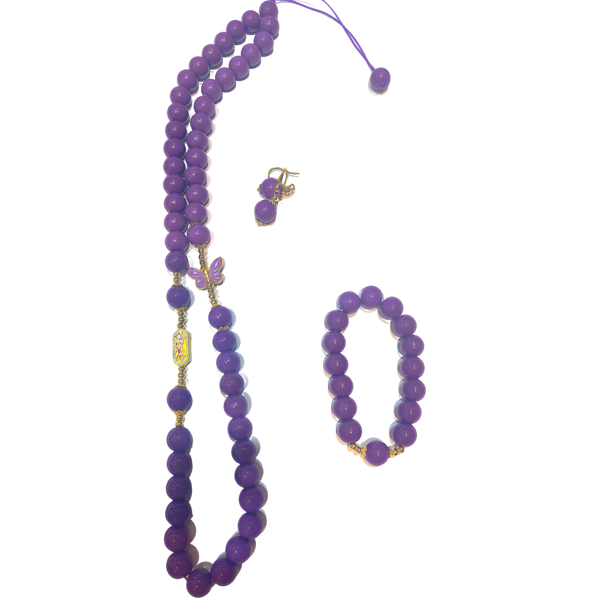 皇家紫妈妈链毛衣链多样性发货XD331赠手串赠耳环