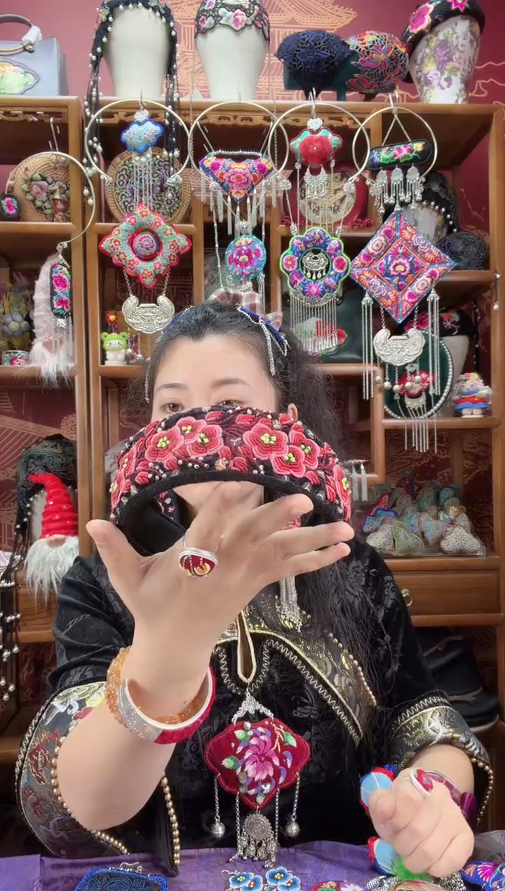 织绣小发箍96甜甜家