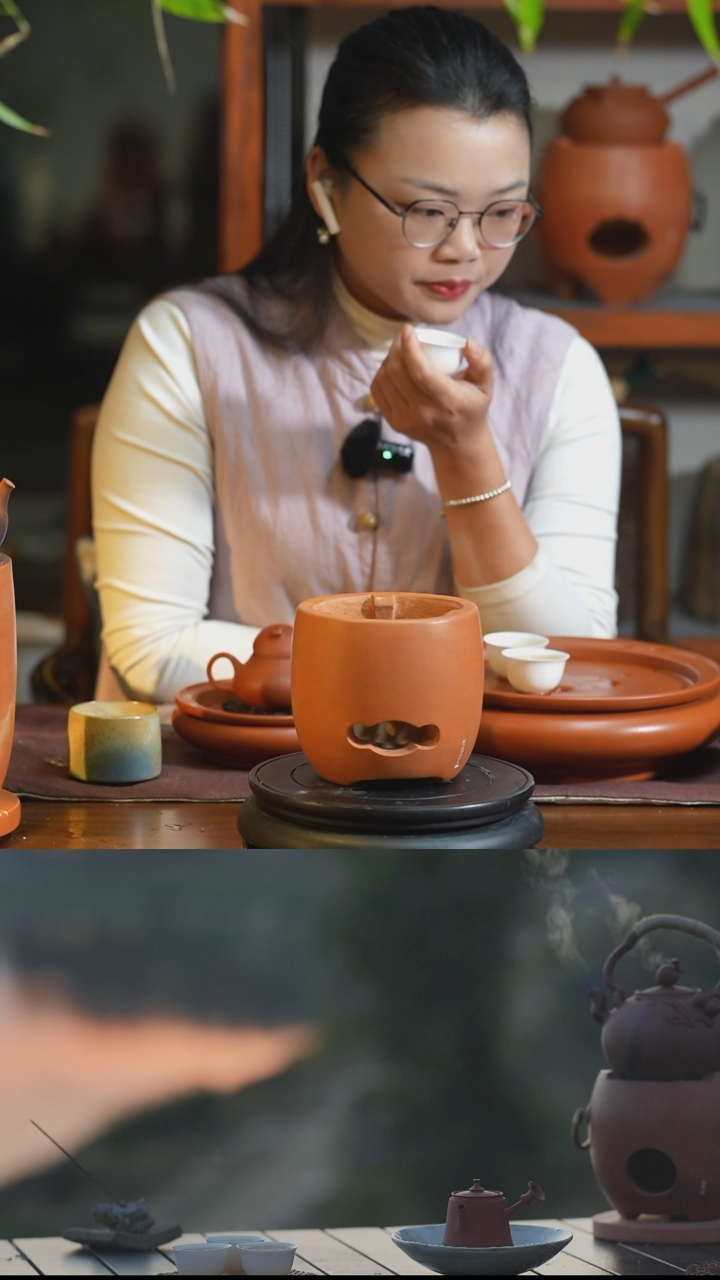 【闪购商品】福利福气小圆炉红泥炭炉