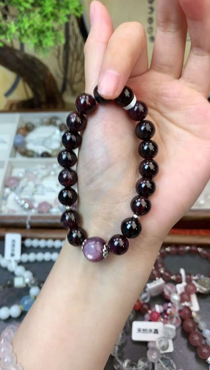 【闪购商品】石榴石手链未镶嵌264