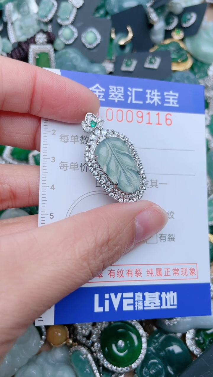 【闪购商品】翡翠颈饰未镶嵌9116........1