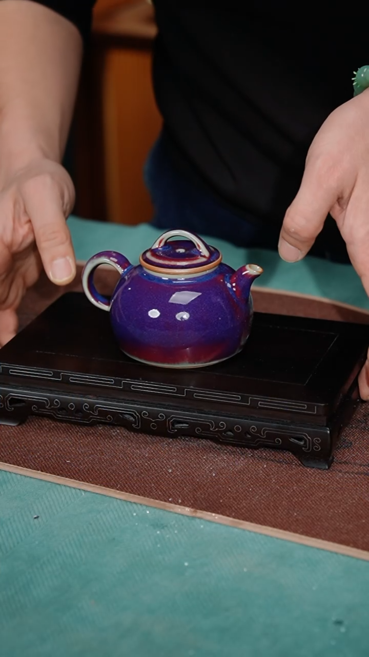 【闪购商品】195-1笠帽壶（星航手制）